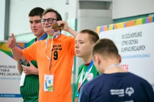 Paweł Krupiński z medalem Ogólnopolskich Letnich Igrzysk Olimpiad Specjalnych 2026